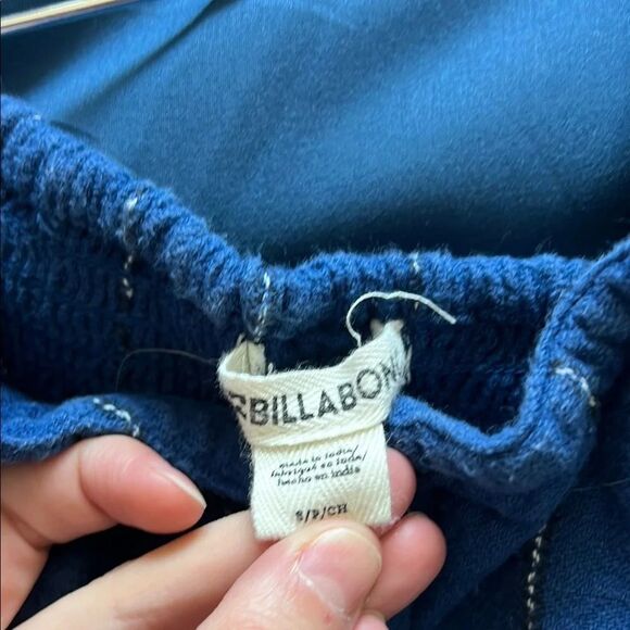 Billabong Navy Capri Jumpsuit | Small - Picture 2 of 6